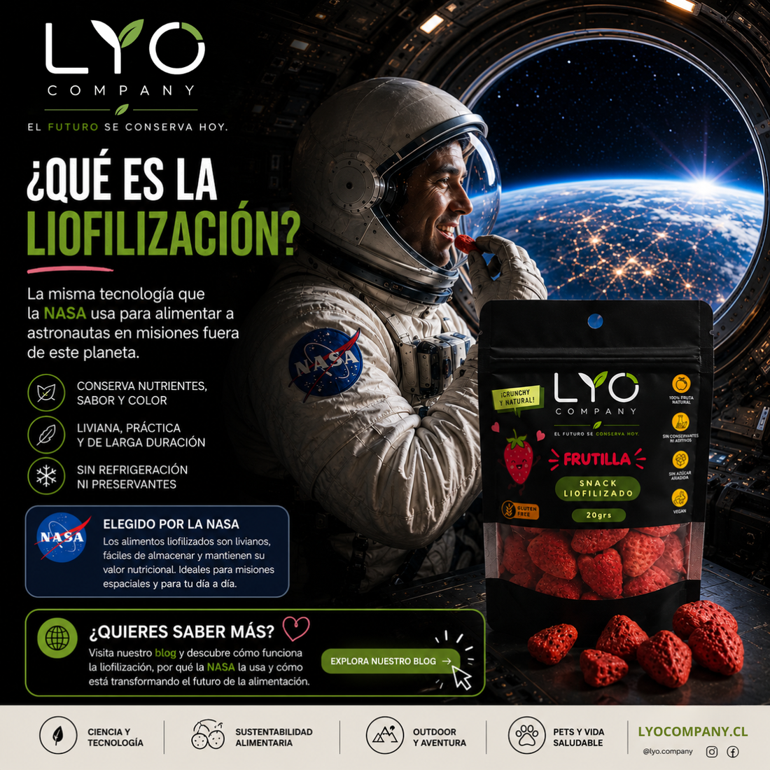 ¿Qué Es La Liofilización? La Tecnología Usada Por La NASA Para La Exploración Espacial 🚀👨‍🚀👩‍🚀