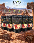 MIX Fruta Liofilizada Outdoors 30g x 5 un. | Frutilla, Piña y Manzana